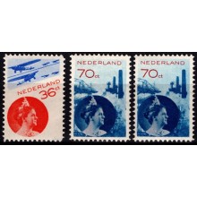 Luftpost. Ustemplet.